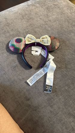 NWT Disney Parks NBC Nightmare Before Christmas Sally Bow Headband Ears