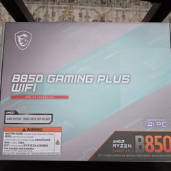 MSI B850 gaming plus wifi atx amd motherboard 