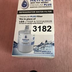 LG - Kenmore Refrigerator Water Filter Part # 5231JA2002B