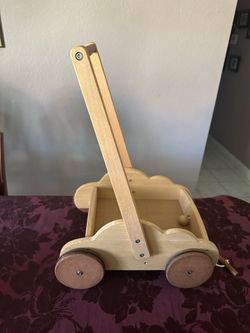 Wooden Baby push walker