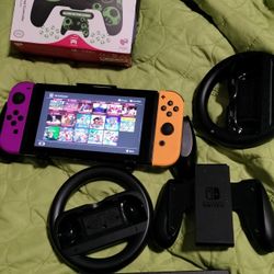Modded Hacked Nintendo Switch With 40 Games