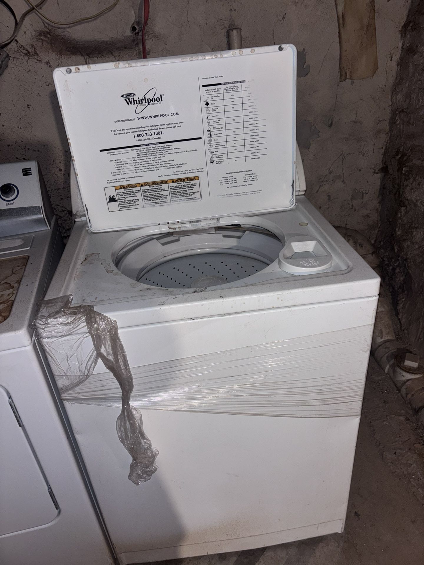 washer & dryer set