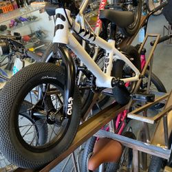 Cult 12 BMX Kids Bike New White