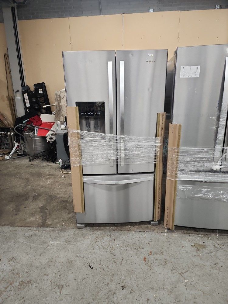 New Whirlpool French Door Fridge