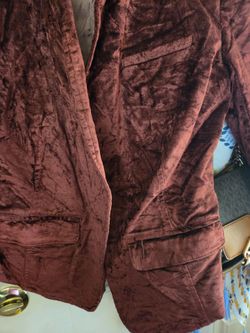 Free people blazer velvet