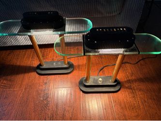Vintage Robert Sonneman Halogen Desk Bankers Lamp