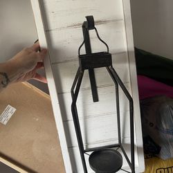 Farmhouse style candle sconces