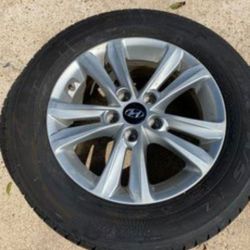 Hyundai Elantra Rims Genesis Wheels Kona Accent Tucson 