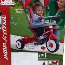 Red Flyer 4in1 Stroll And Trike New
