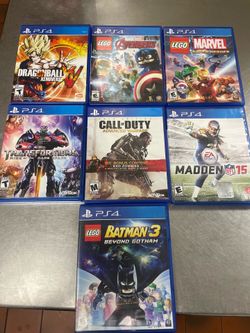 PS4 games