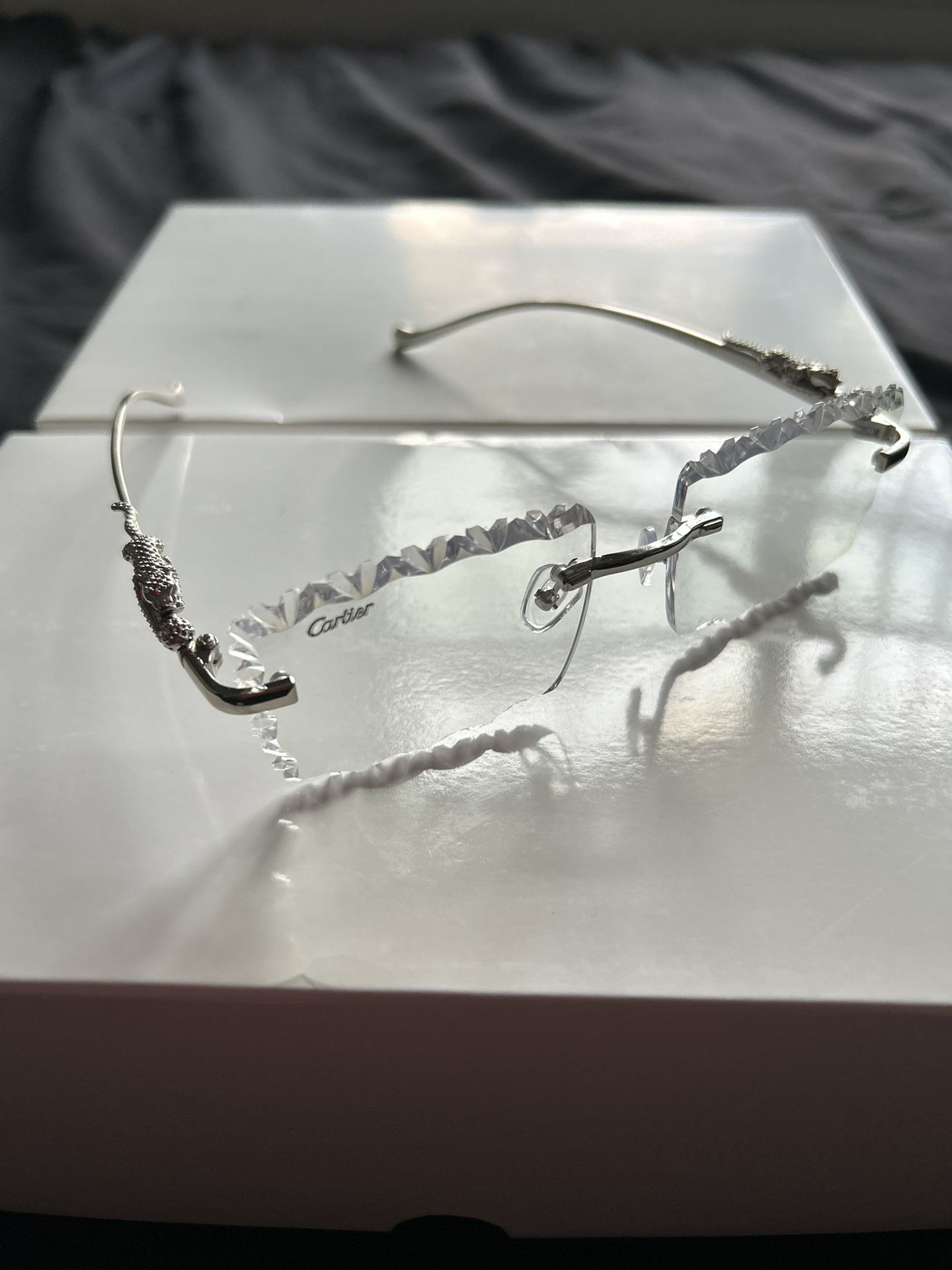 Silver Frame Glasses