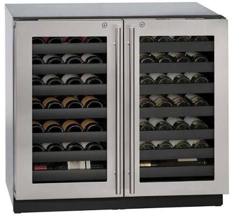 U-Line 3000 Series  U3036WCWCS13B 36 Inch Built-In Wine Storage with 62 Bottle Capacity MSRP $6879 Our Price $3777 National Appliance Liquidators Ever