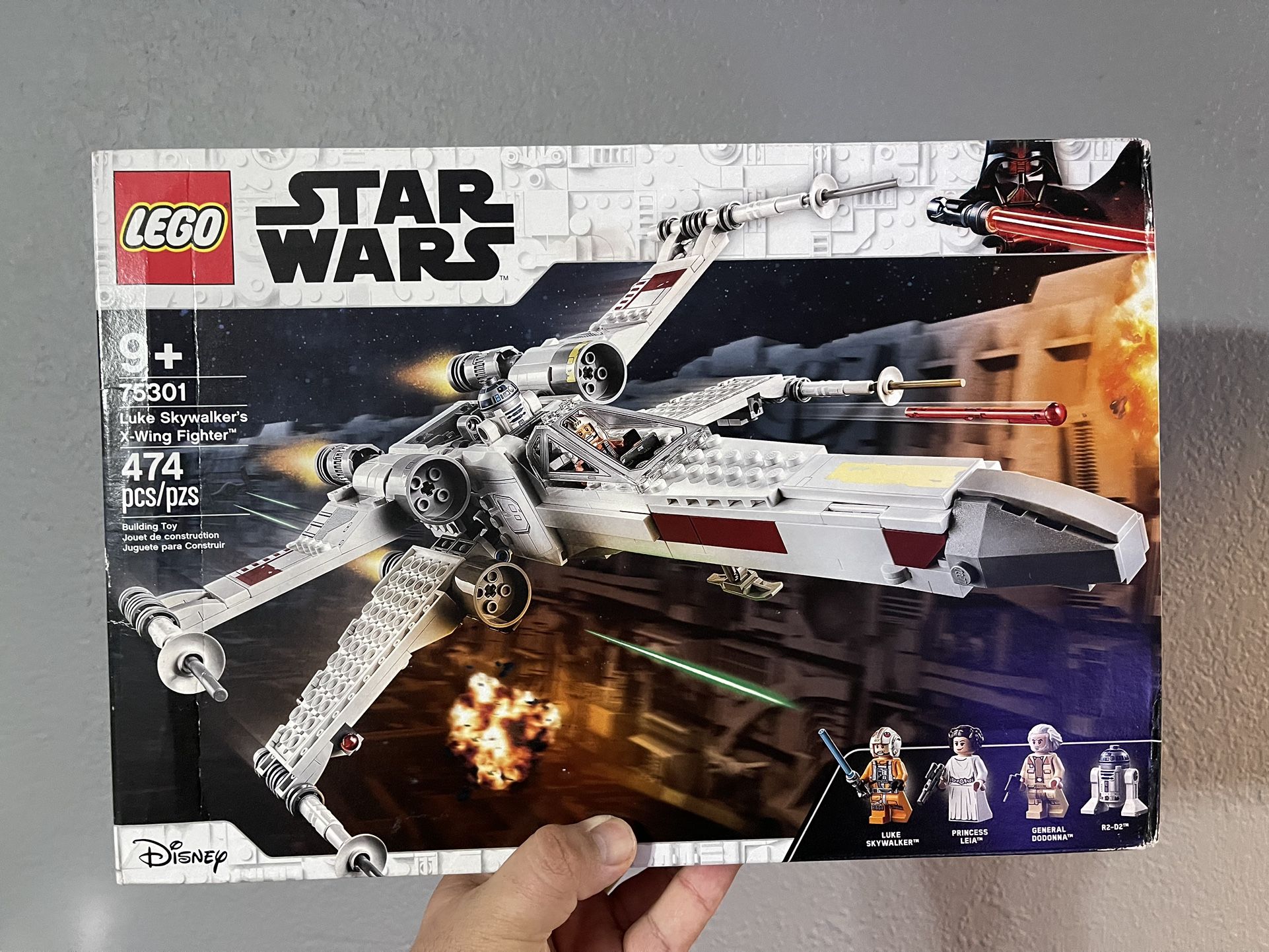 Lego Star Wars Luke Skywalker’s X-Wing Fighter New