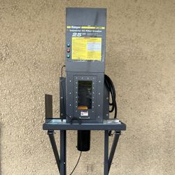 Bendpak Ranger RP-50FC 25 Ton Electro/Hydraulic Heavy Duty Oil Filter Crusher - $2500