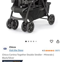 Chicco Cortina Double Stroller 