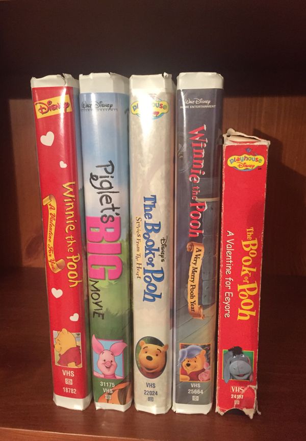 5 Vhs Takes Winnie The Pooh For Sale In Huntersville Nc 5 Vhs Takes Winnie The Pooh For Sale In Huntersville Nc