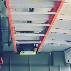 Adrian steel Ladder rack for inside a Nissan cargo van