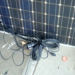 Solar Panel W/ Adapter _&  Wiring Harness 