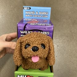 NWT Remote Control Puppy With Leash