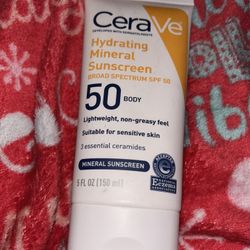 CeraVe Hydrating Mineral Sunscreen