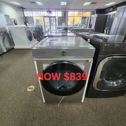 BESPOKE 7.6 Cu. Ft. Ultra Capacity Vented Smart Electric Dryer With Super Speed Dry