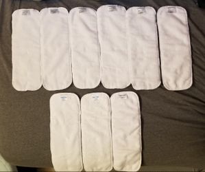 Cloth diaper inserts