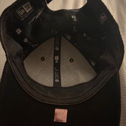 Lakers hat barley worn