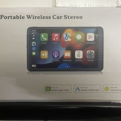 Portable Wireless Car Stereo CarPlay 