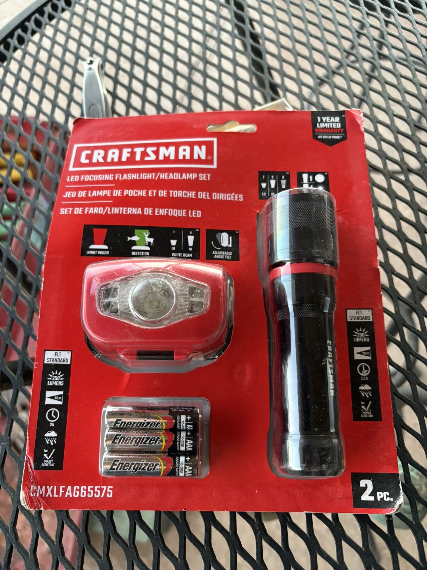 Craftsman Lights Never Used