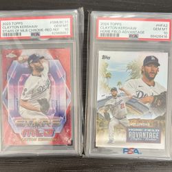 Dodgers Great Pitcher Clayton Kershaw 2024 Topps HFA Rare