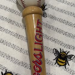 Coors Light Beer Tap Handle Knob Keg Bar Top Kegerator Brewing Baseball Bat