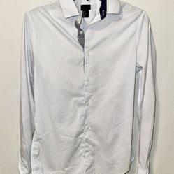H&M Button Down Shirt Off White