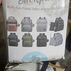 Multifunction Diaper Backpack 