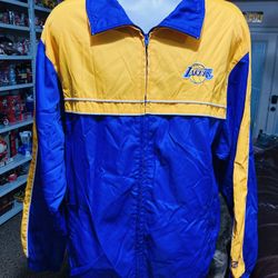 Vintage Reebok Lakers Jacket L NBA Kobe 