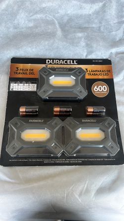 Duracell LED work lights ( new )