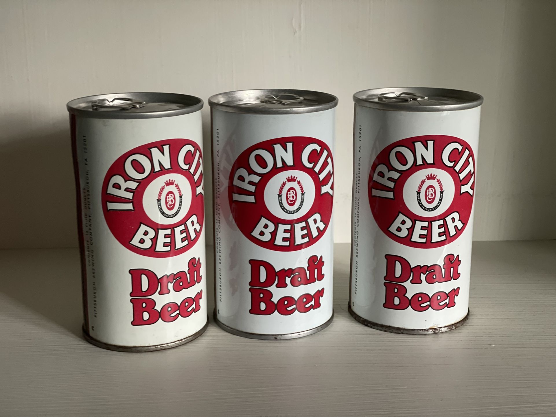 Iron City “Discover New Jersey” Collectible (Empty) Cans