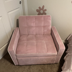 Pink Pull Out Sofa