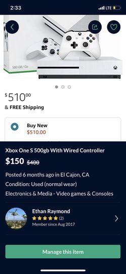 Xbox On 500gb