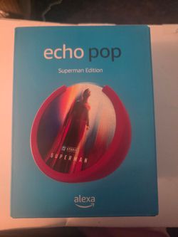 New Exclusive Superman Edition > Amazon Alexa Echo Pop 2025 Movie   ☆ NEW ☆