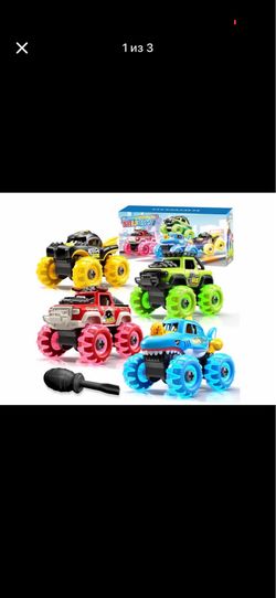 Monster Truck Toys box new