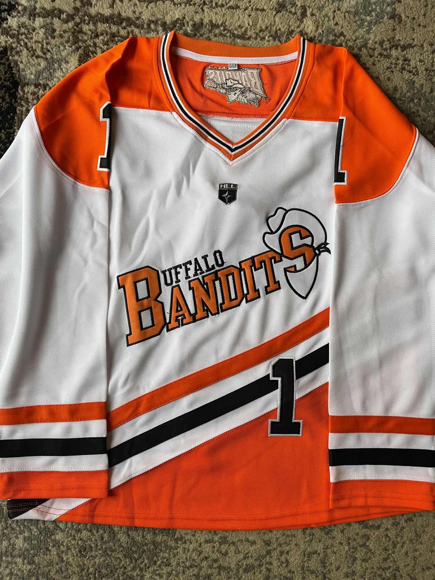 Brand new Buffalo Bandits NANTICOKE #1 Jersey