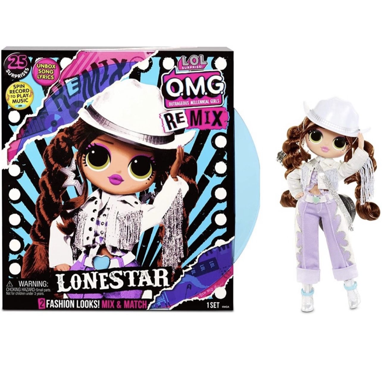 OMG LOL Surprise Lonestar Remix Fashion Doll
