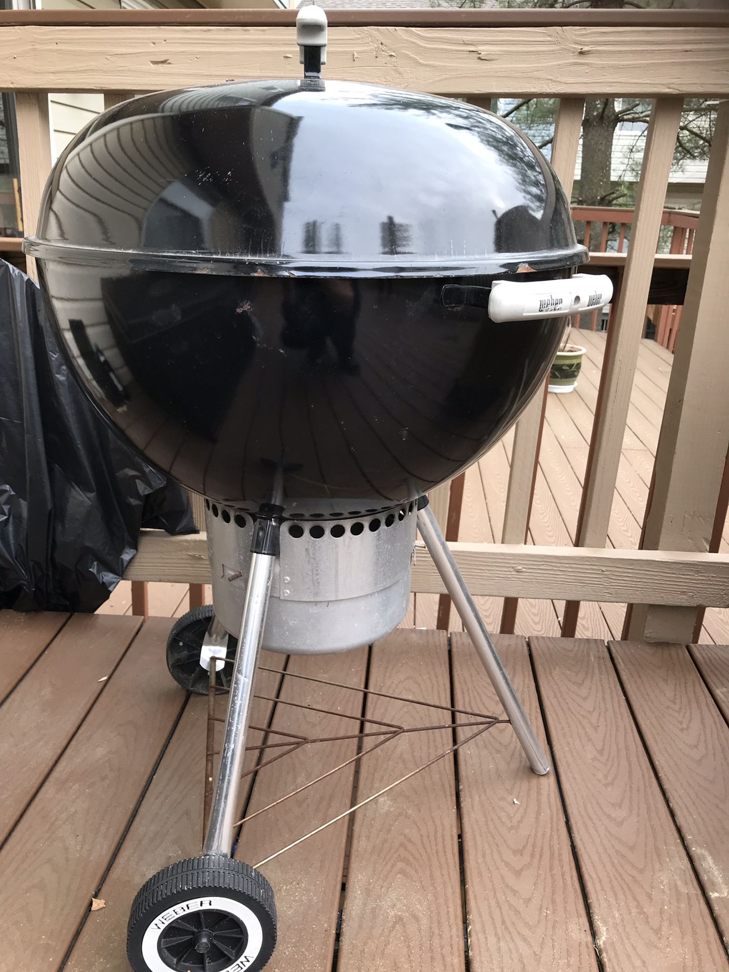 Weber charcoal grill