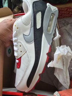New! Nike Air Max 90 ‘Photon Dust Varsity Red’ DO8902-001 Men’s Shoes Size 9.5