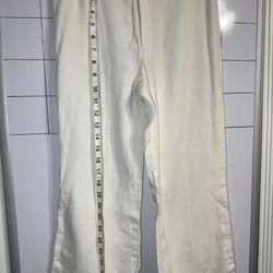 Linen White Pant