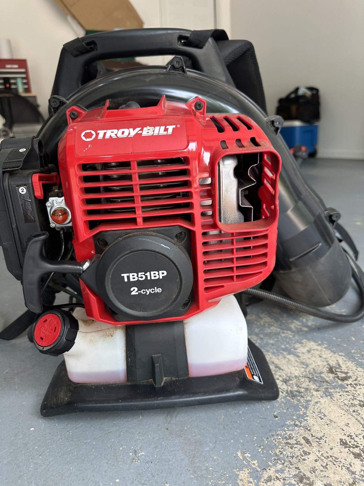 Troy Built Backpack Leaf Blower