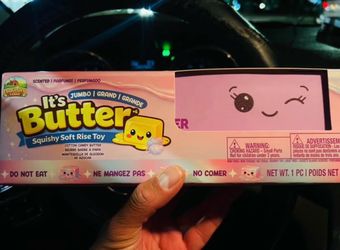 CVS SQUISHY FARMS ITS BUTTER COTTON CANDY SCENTED PINK BUTTER