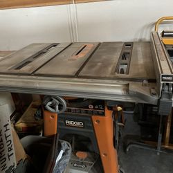 Riding Table Saw