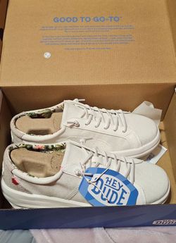 New Hey Dude Women's Canvas Sneakers