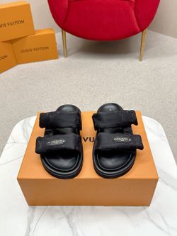 LV Men’s Slides With Box 2026 New